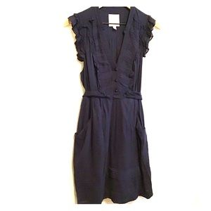 odille  blue dress